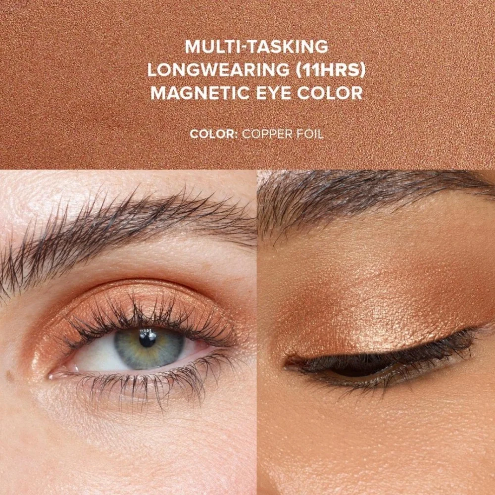 ✨ NUDESTIX Magnetic Luminous Eye Color - Copper Foil